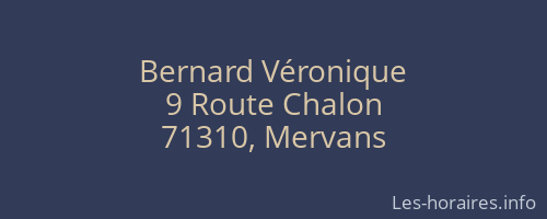 Bernard Véronique