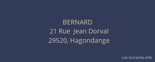 BERNARD