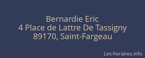 Bernardie Eric