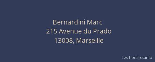Bernardini Marc