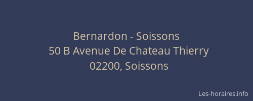 Bernardon - Soissons