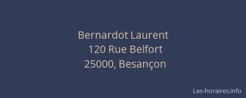 Bernardot Laurent