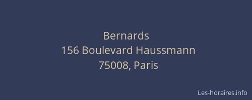 Bernards