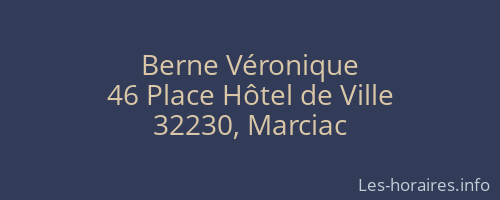 Berne Véronique