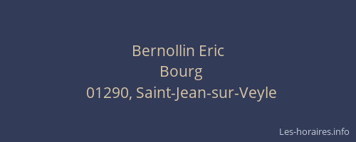 Bernollin Eric