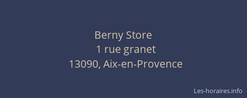 Berny Store
