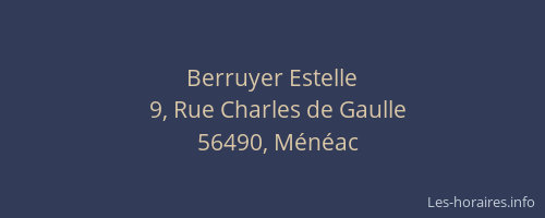 Berruyer Estelle