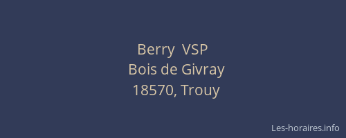 Berry  VSP
