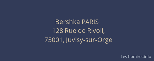 Bershka PARIS
