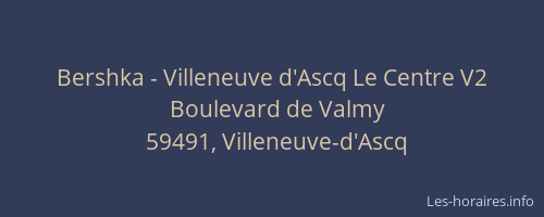 Bershka - Villeneuve d'Ascq Le Centre V2