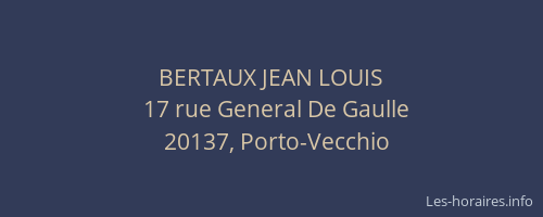 BERTAUX JEAN LOUIS