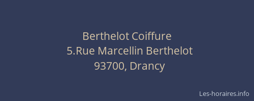 Berthelot Coiffure