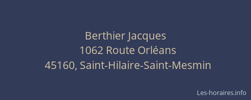 Berthier Jacques