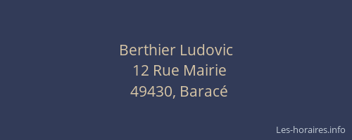 Berthier Ludovic