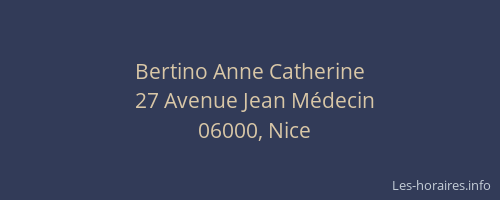 Bertino Anne Catherine