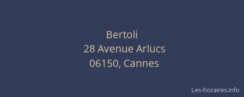 Bertoli