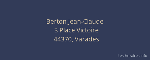 Berton Jean-Claude