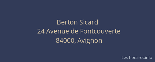 Berton Sicard