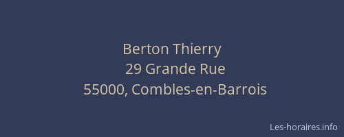 Berton Thierry