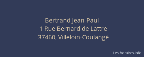 Bertrand Jean-Paul