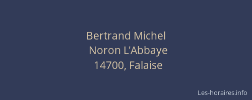 Bertrand Michel