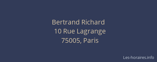 Bertrand Richard