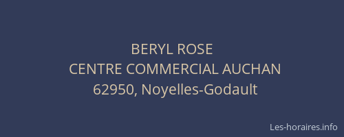 BERYL ROSE