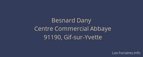 Besnard Dany