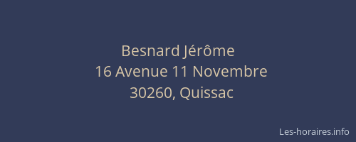 Besnard J&eacute;r&ocirc;me