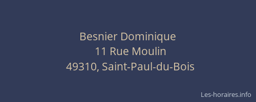 Besnier Dominique