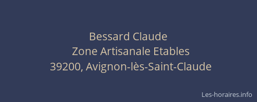 Bessard Claude