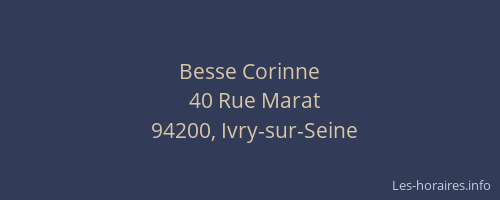 Besse Corinne