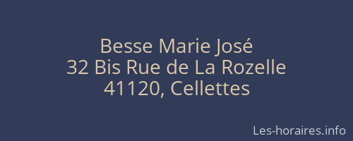 Besse Marie José