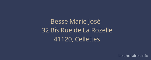 Besse Marie José