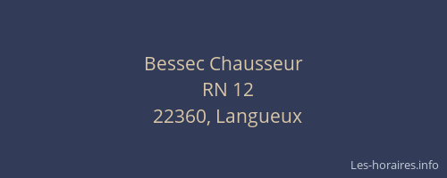 Bessec Chausseur