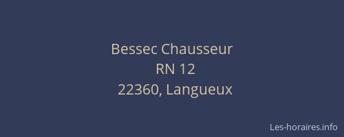 Bessec Chausseur