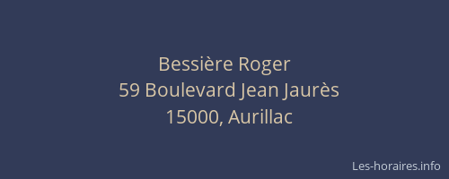 Bessière Roger
