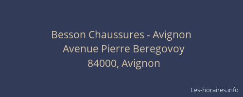 Besson Chaussures - Avignon