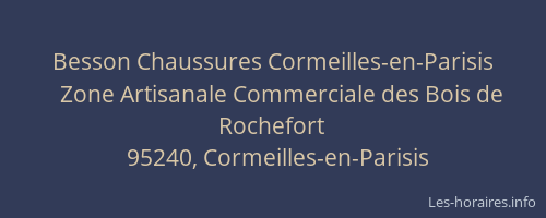 Besson Chaussures Cormeilles-en-Parisis