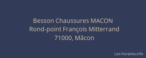 Besson Chaussures MACON