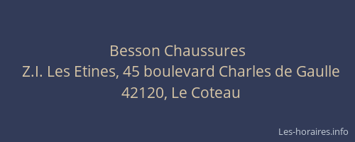 Besson Chaussures