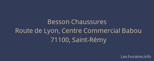 Besson Chaussures