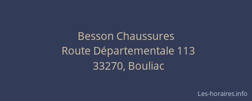 Besson Chaussures