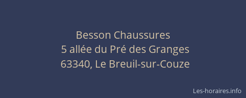 Besson Chaussures