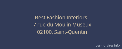 Best Fashion Interiors