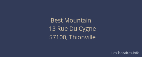Best Mountain