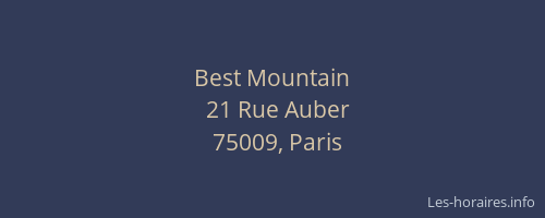 Best Mountain