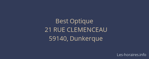 Best Optique