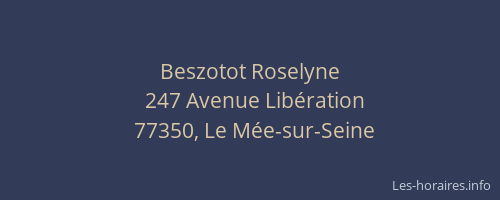 Beszotot Roselyne