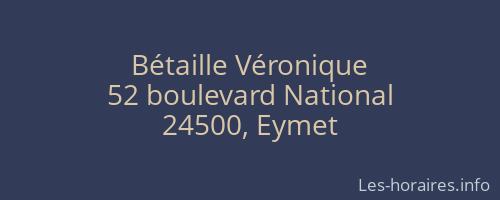 Bétaille Véronique
